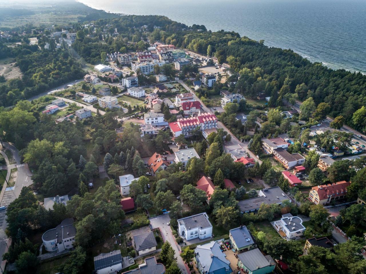 Farys Hotel Jastrzębia Góra Buitenkant foto